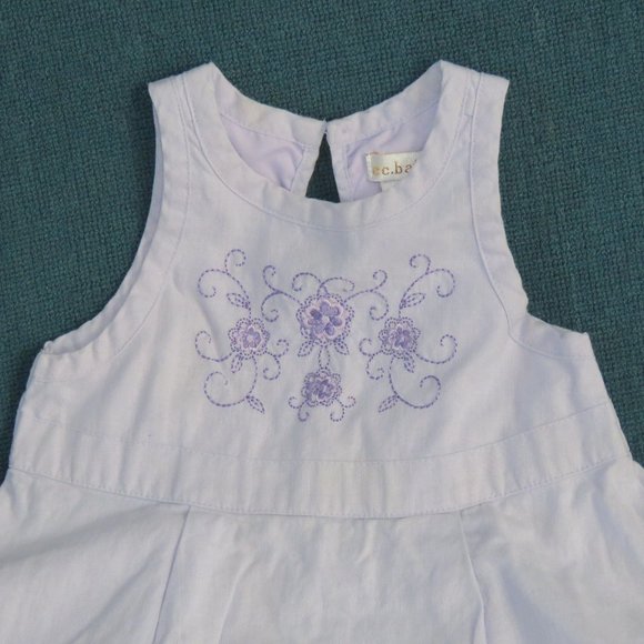 C C Bates baby girls lavender dress 2T - Picture 2 of 3